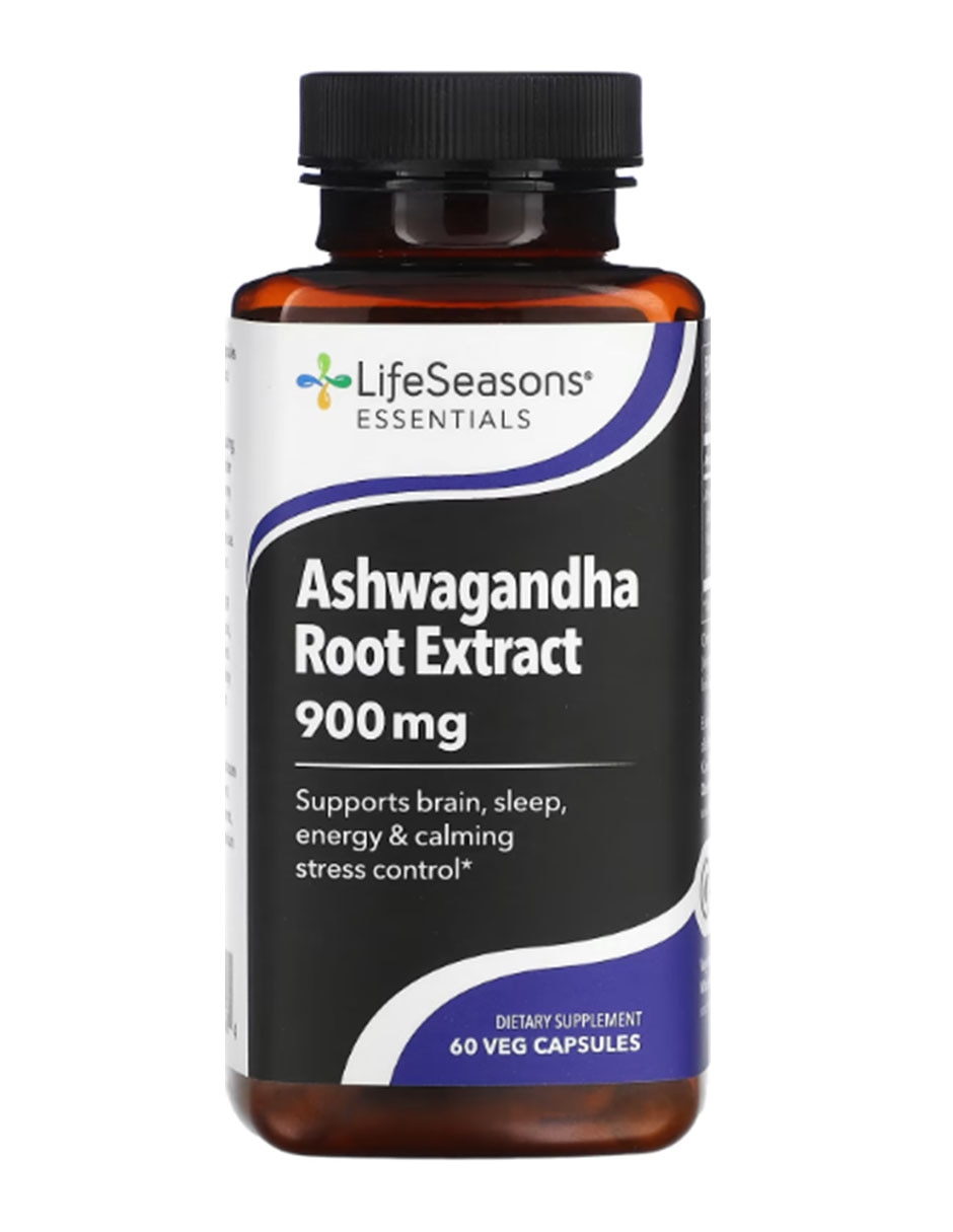 Extracto de raíz de ashwagandha de 60 cápsulas