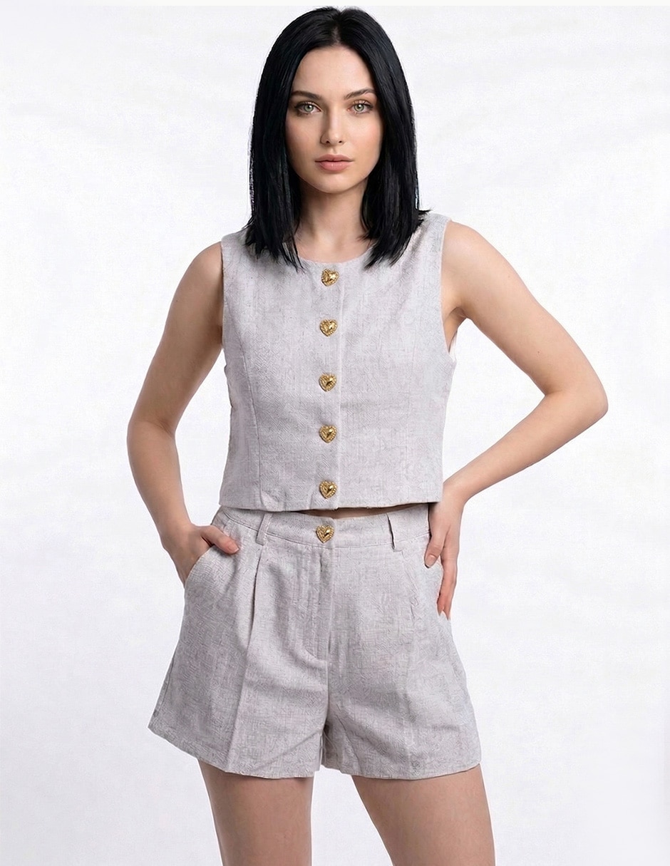 Conjunto casual de algodón para mujer 1