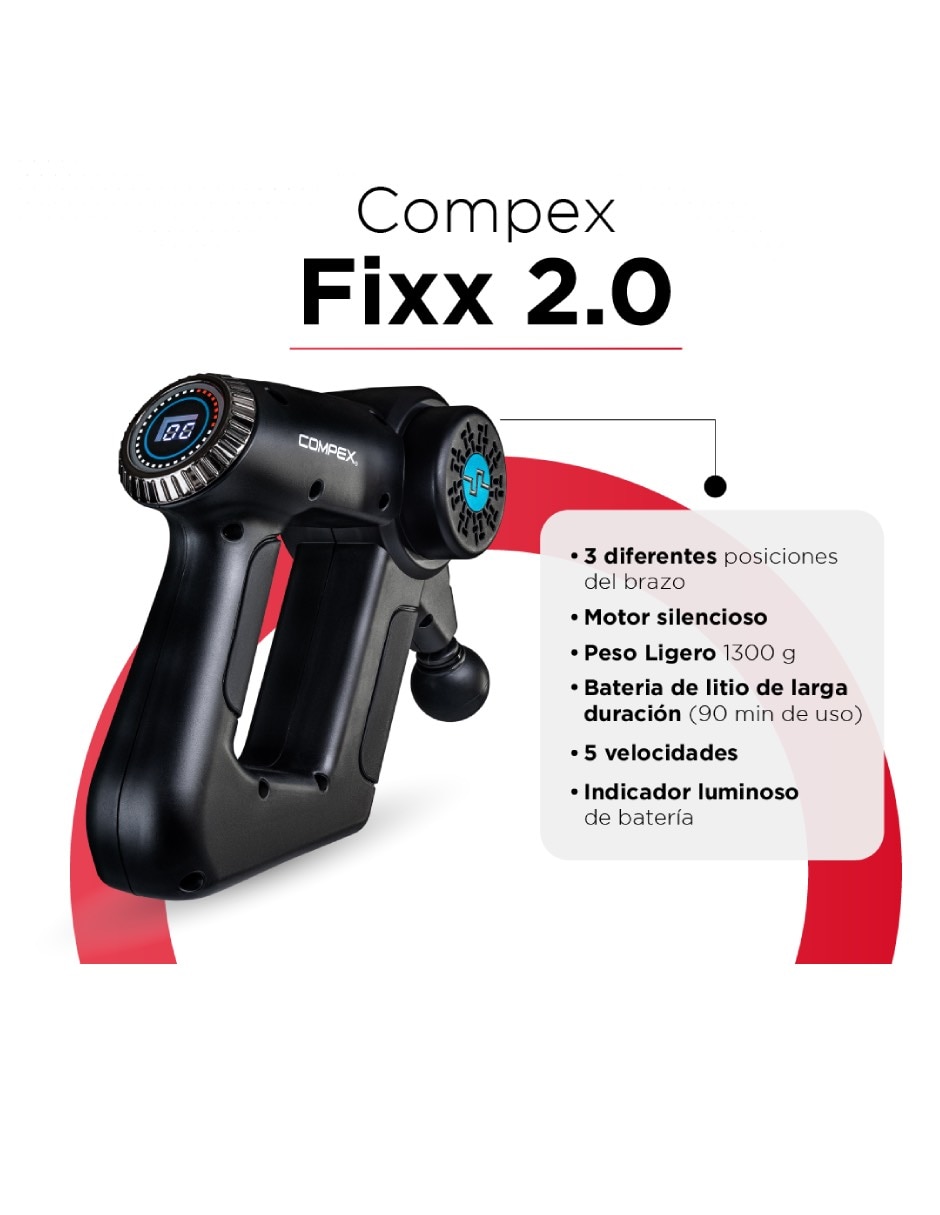 Masajeador corporal Compex FIXX 2.0