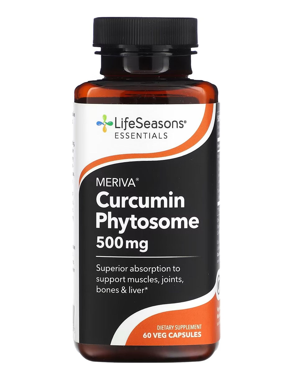 Meriva Curcumin Phytosome Lifeseasons con cúrcuma de 60 cápsulas