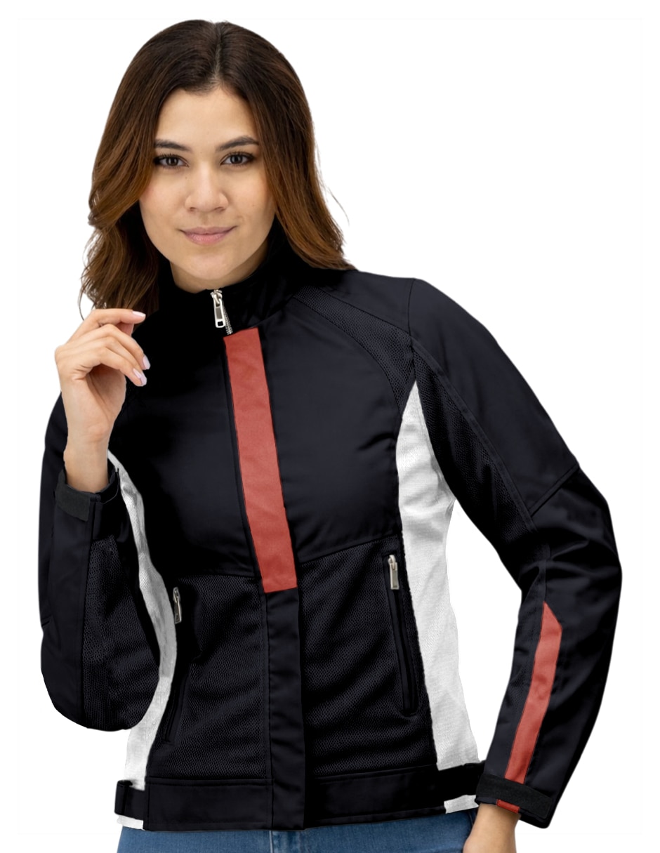 Chamarra para motociclista Roosevelt para mujer