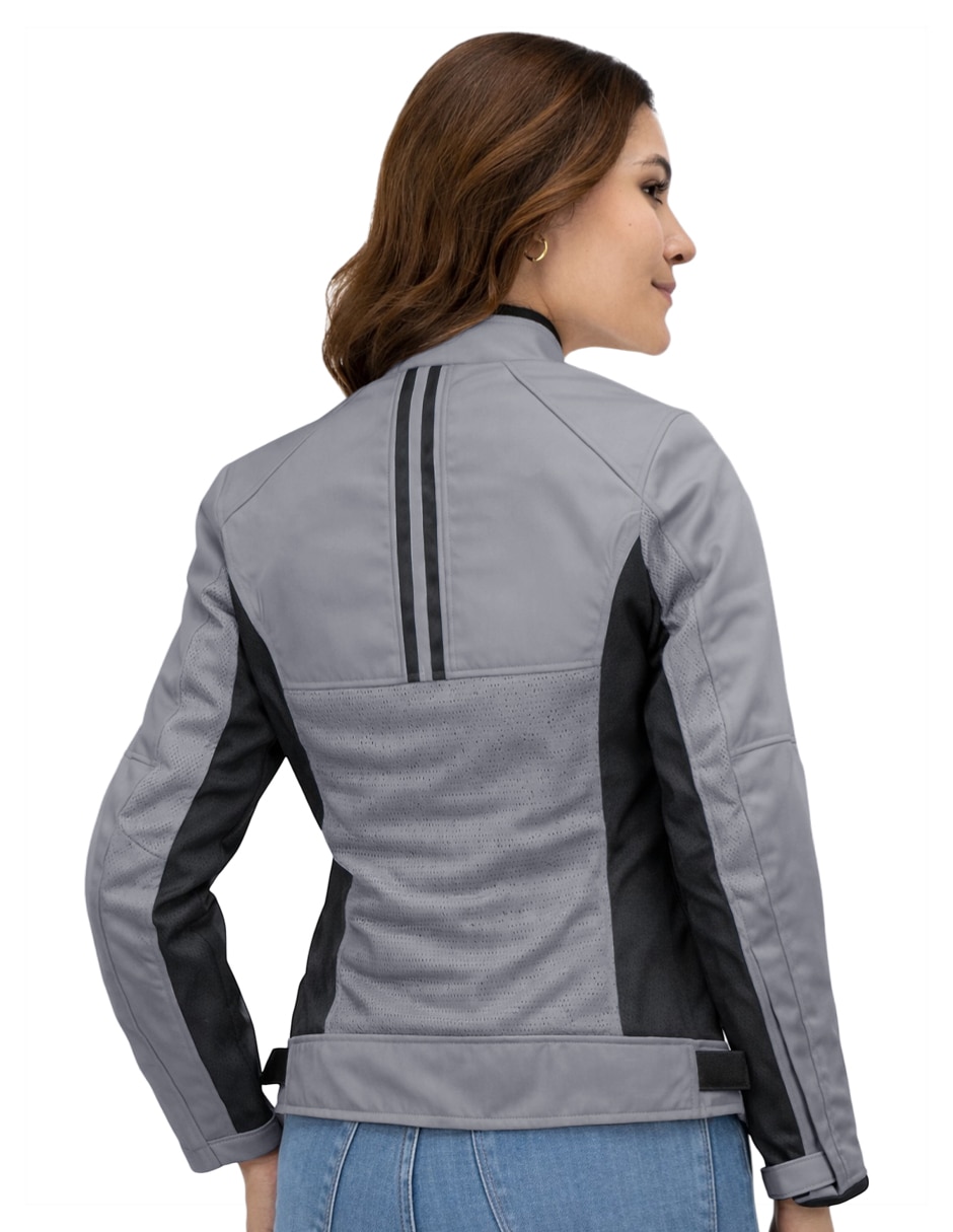 Chamarra para motociclista para mujer 8