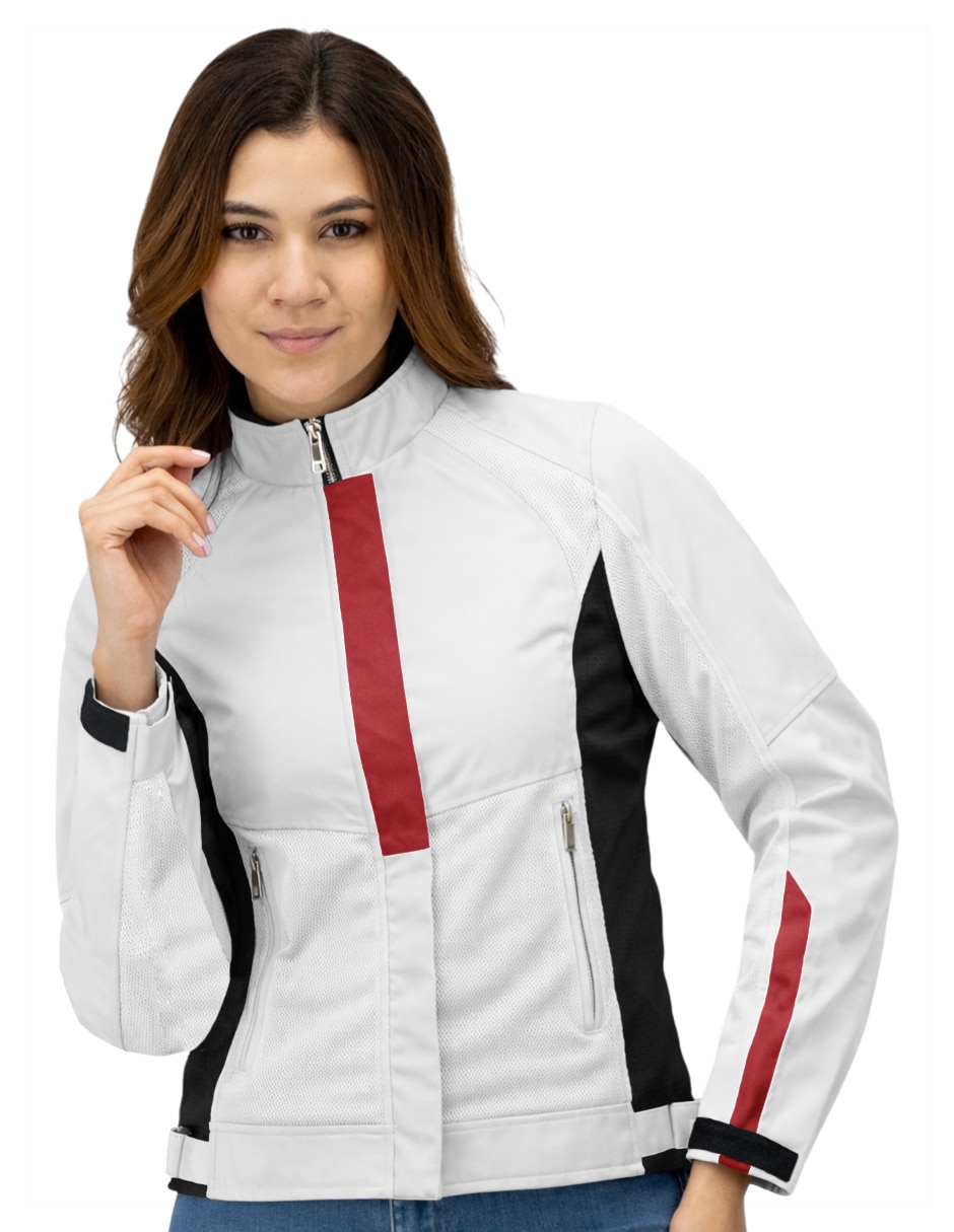 Chamarra para motociclista para mujer