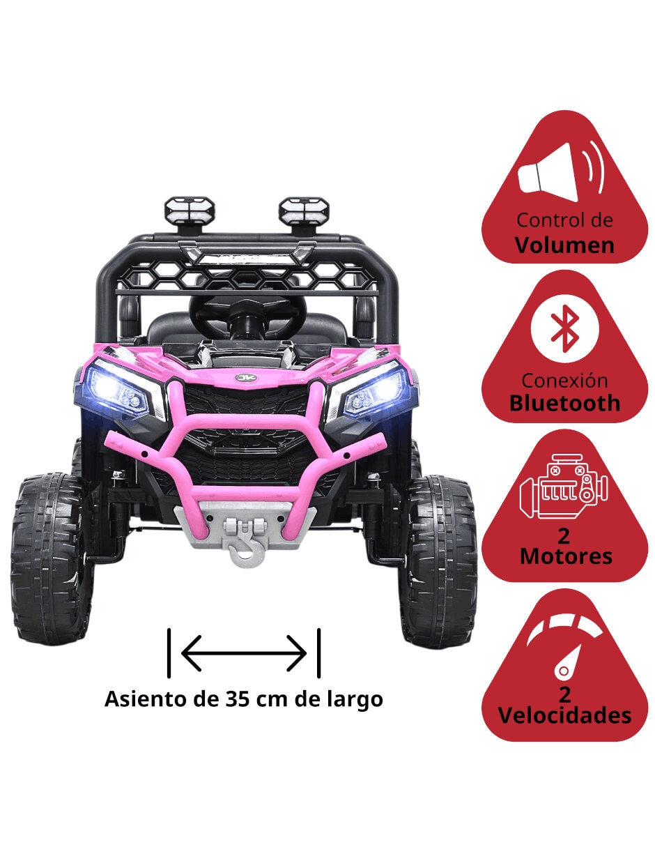 Automóvil montable con control remoto Buggy Todoterreno recargable unisex 4