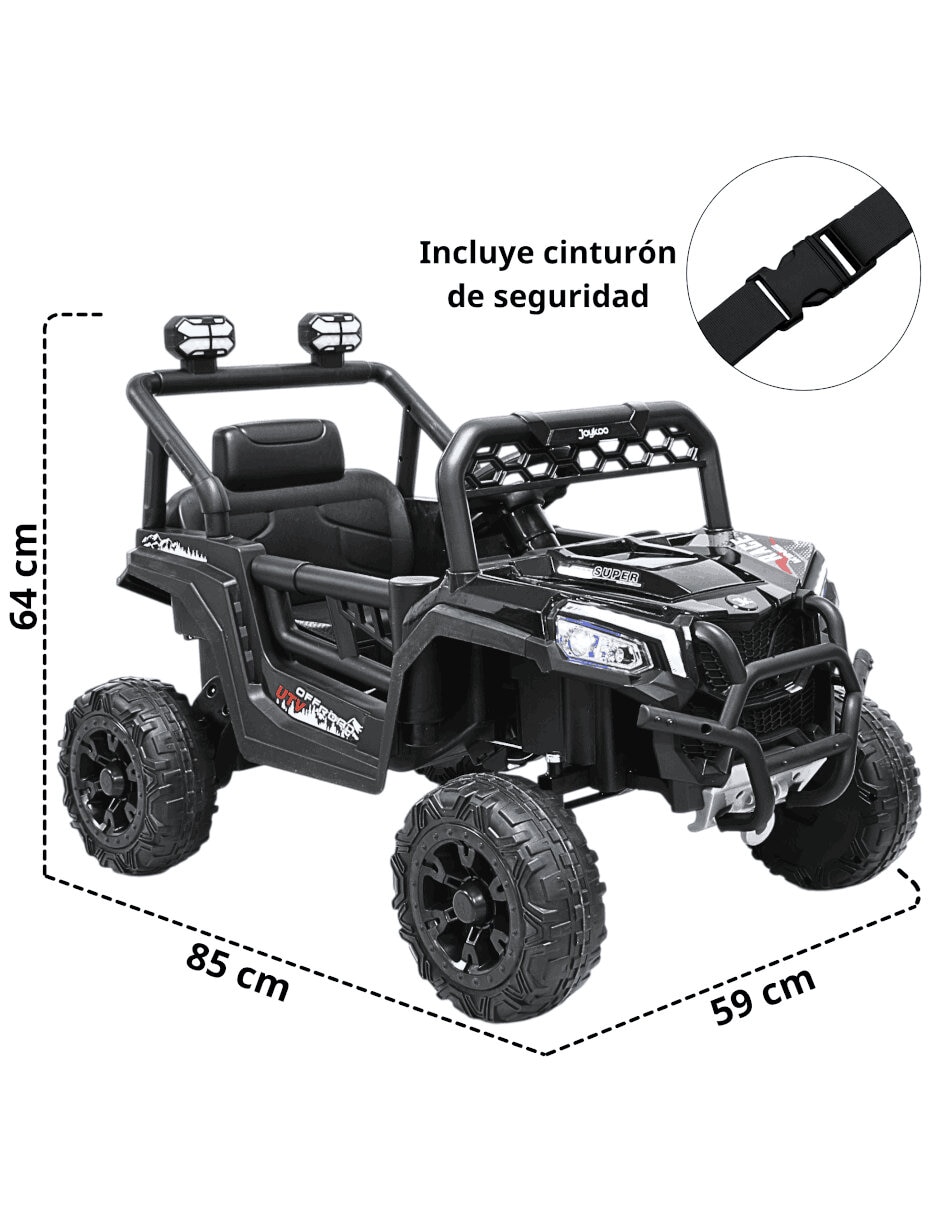 Automóvil montable con control remoto Buggy Todoterreno recargable unisex 2