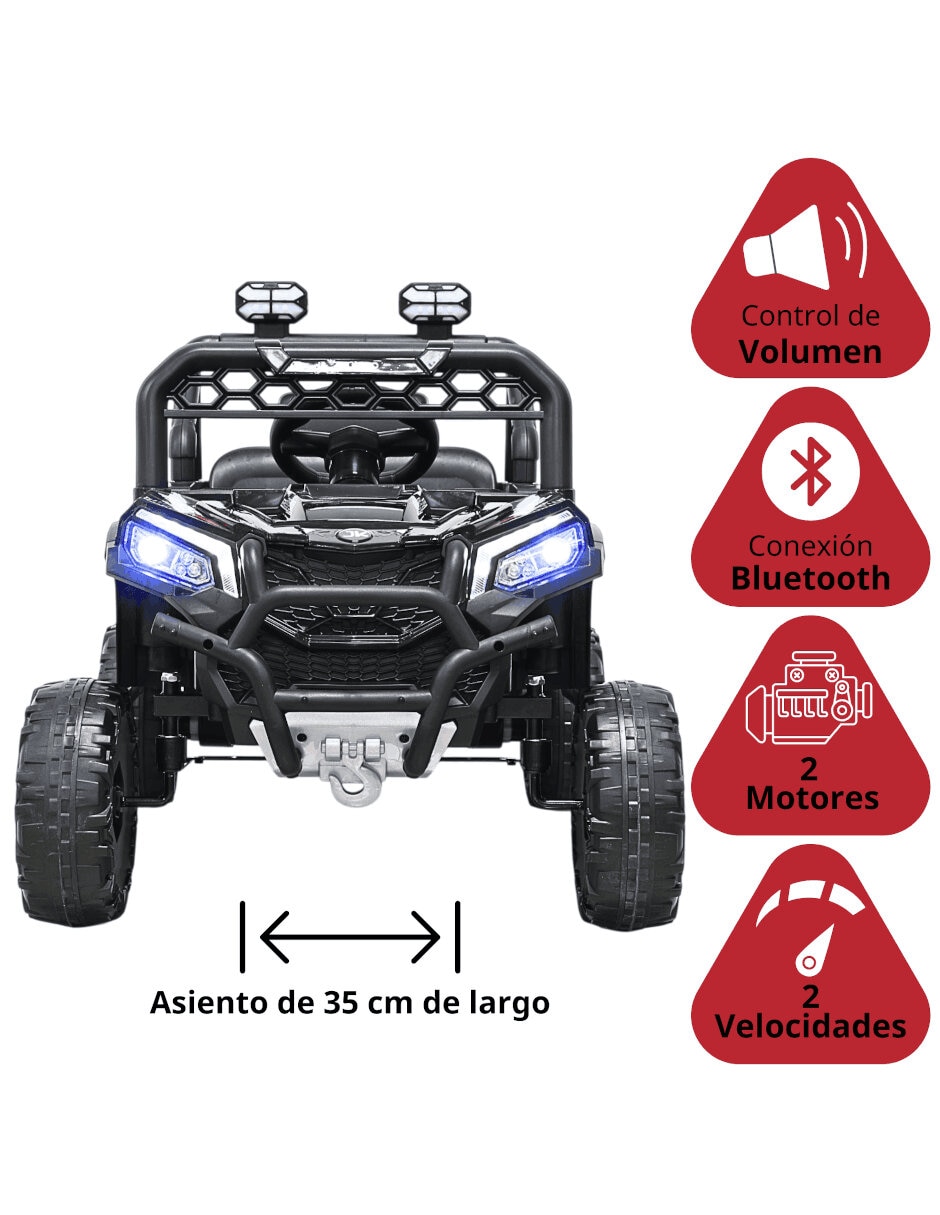 Automóvil montable con control remoto Buggy Todoterreno recargable unisex 7
