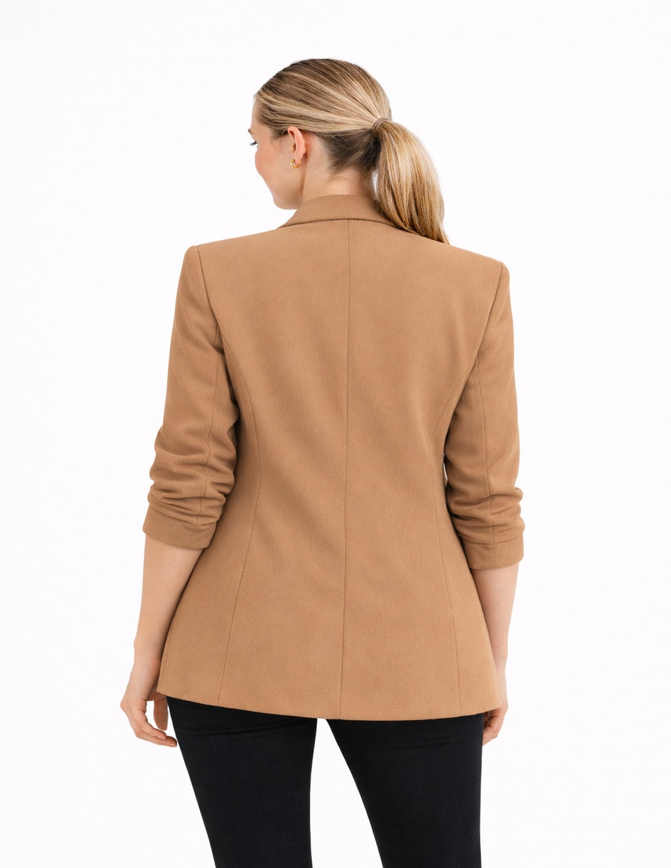 Blazer casual Pecana