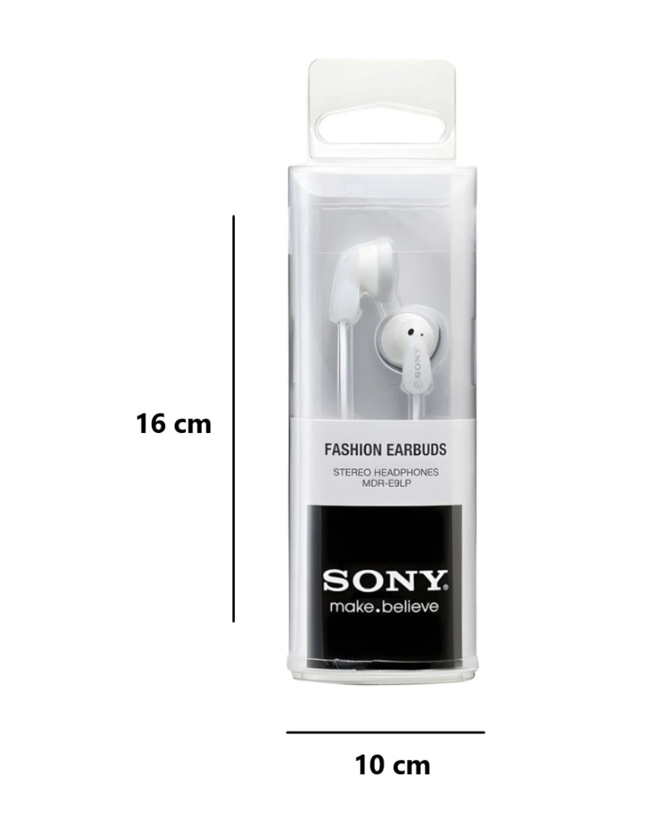 Audífonos In-Ear Sony MDR-E9 alámbricos