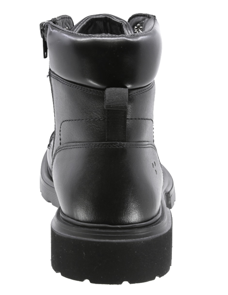 Triples casual de piel para hombre