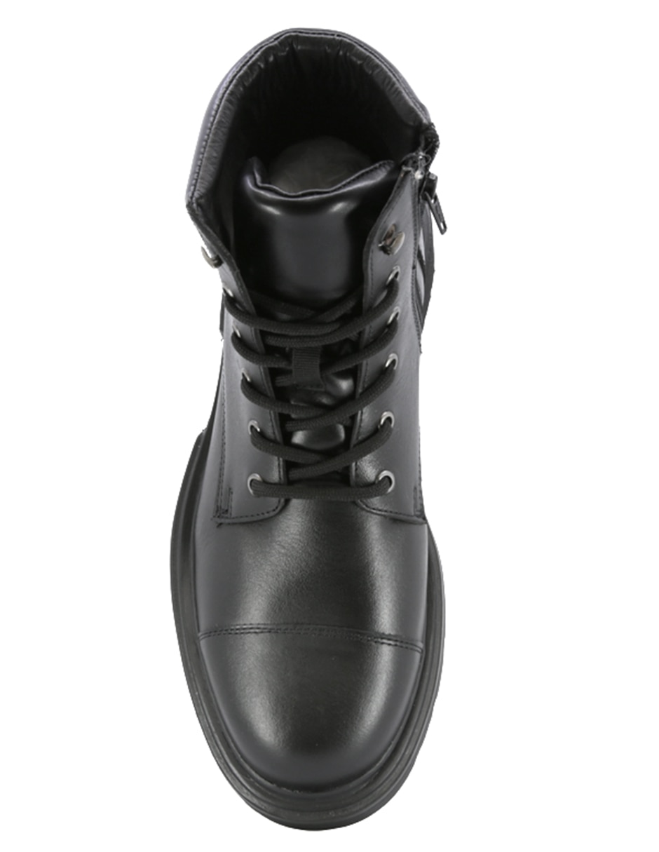 casual de piel para hombre 6