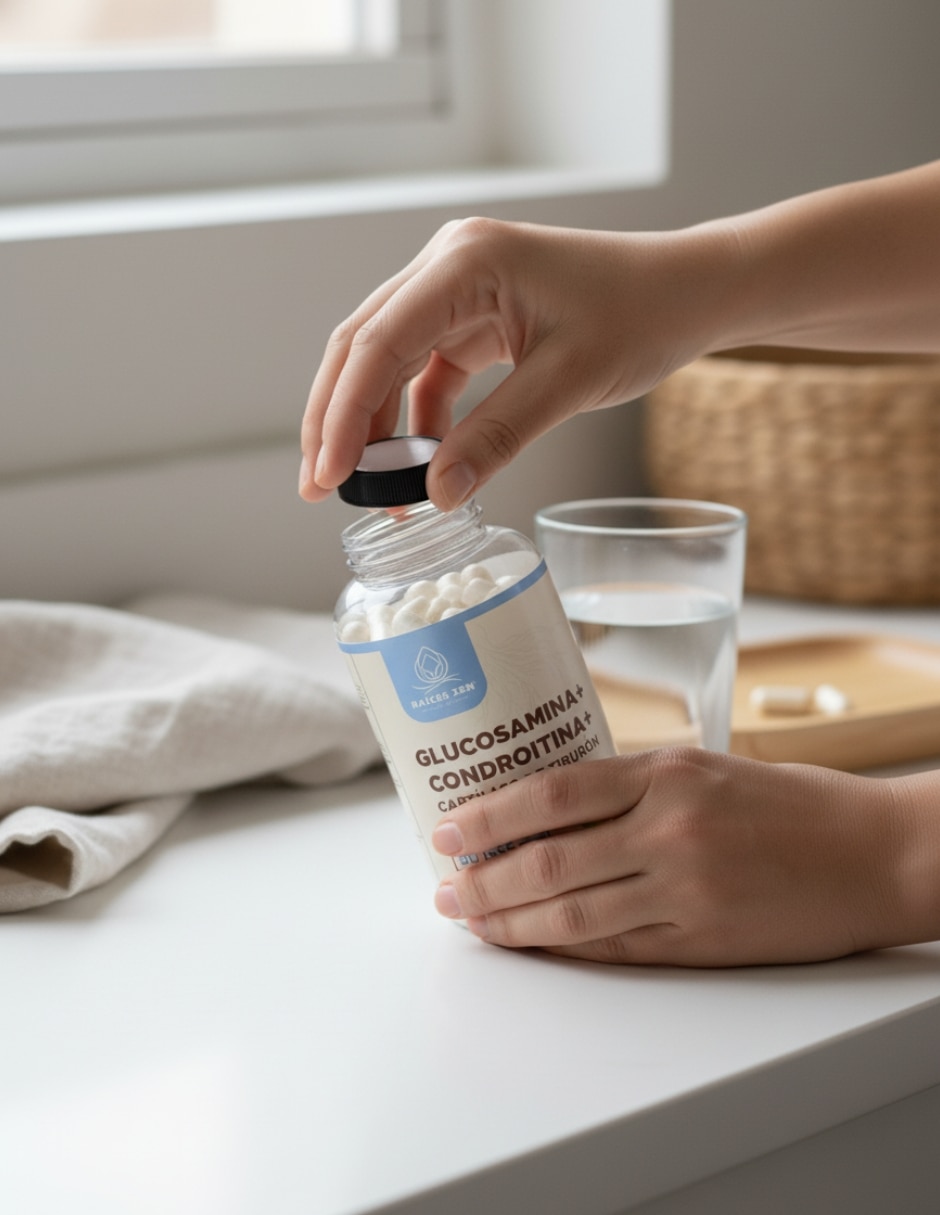 Glucosamina Condroitina + Raíces Zen Raices Zen de 60 cap