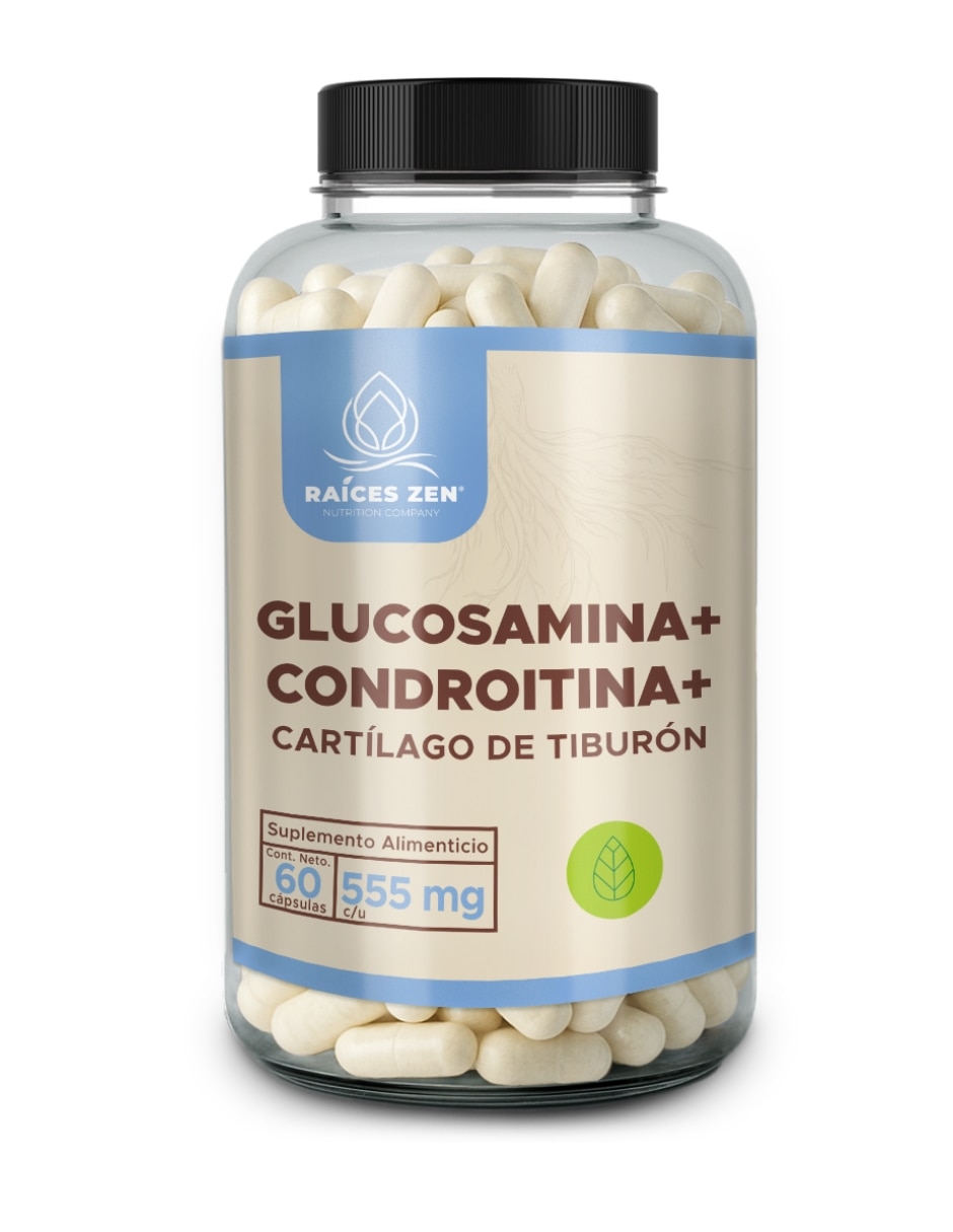 Glucosamina Condroitina + Raíces Zen Raices Zen de 60 cap