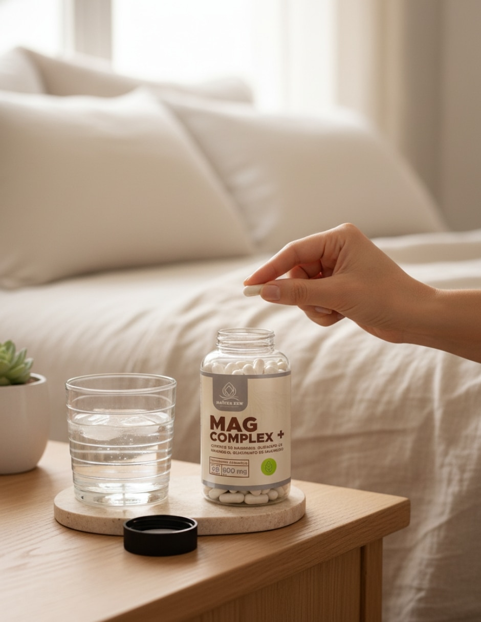 Mag Complex + Raíces Zen 60 Cápsulas RAÍCES ZEN con Citrato de Magnesio sabor Sin sabor de