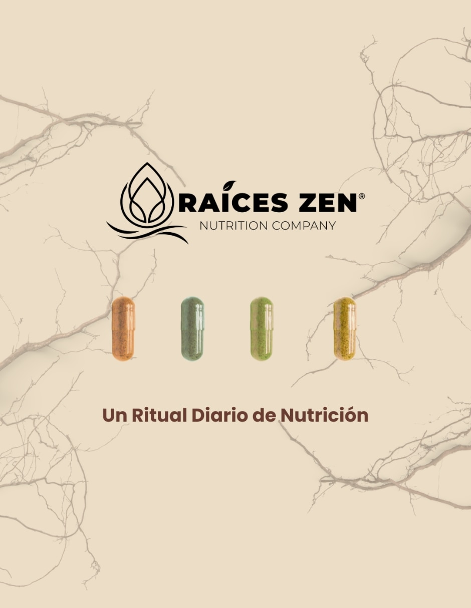 Mag Complex + Raíces Zen 60 Cápsulas RAÍCES ZEN con Citrato de Magnesio sabor Sin sabor de