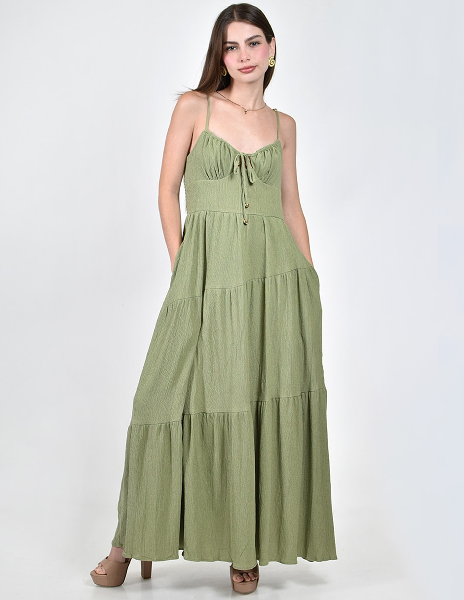 Vestido maxi casual para mujer Vestido maxi casual para mujer
