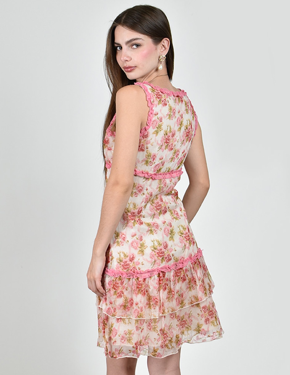 Vestido corto casual para mujer 4