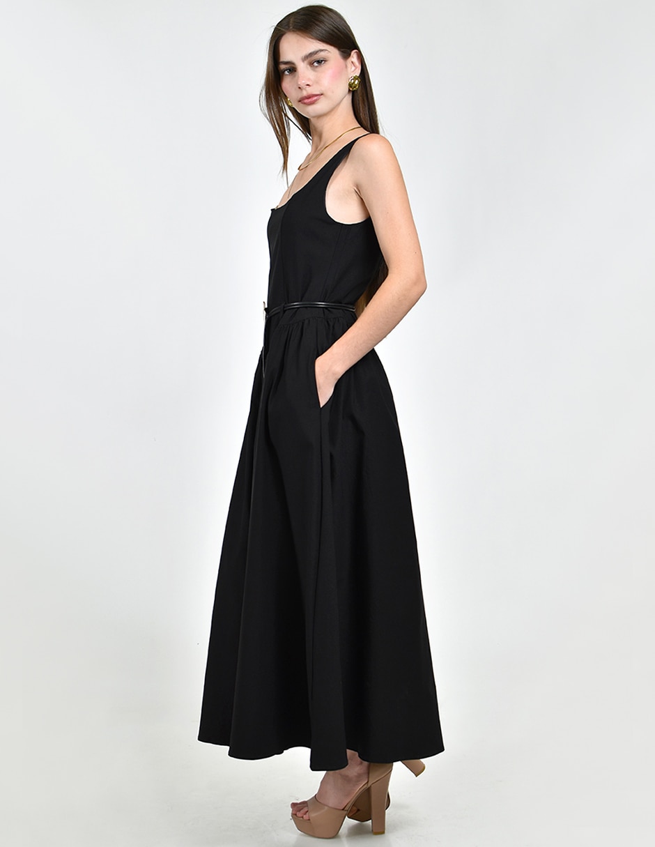 Vestido largo casual para mujer 4