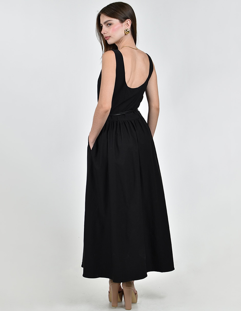 Vestido largo casual para mujer 5