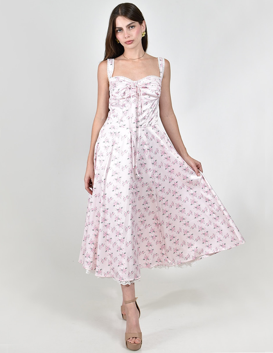 Vestido midi casual para mujer 3