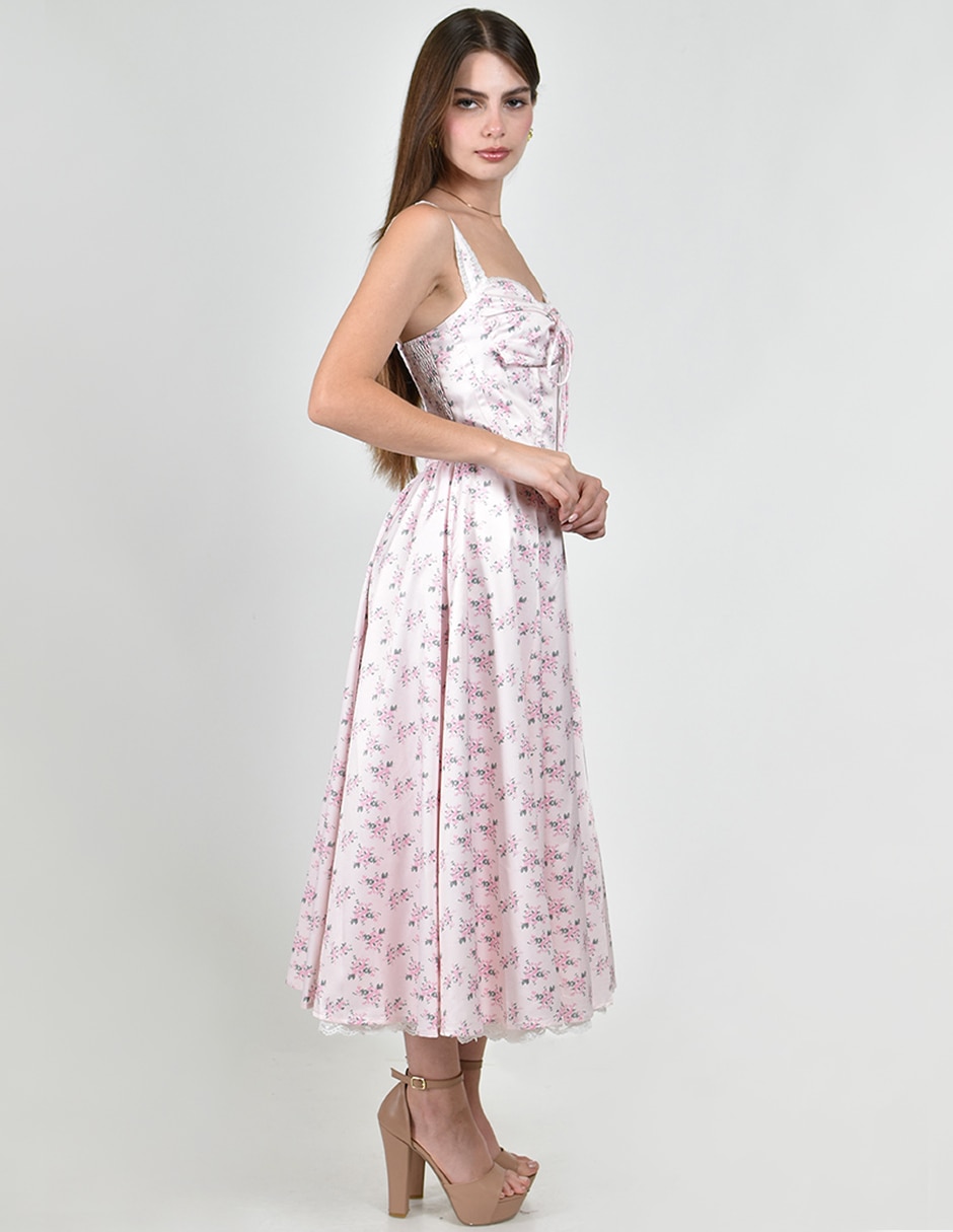 Vestido midi casual para mujer 4