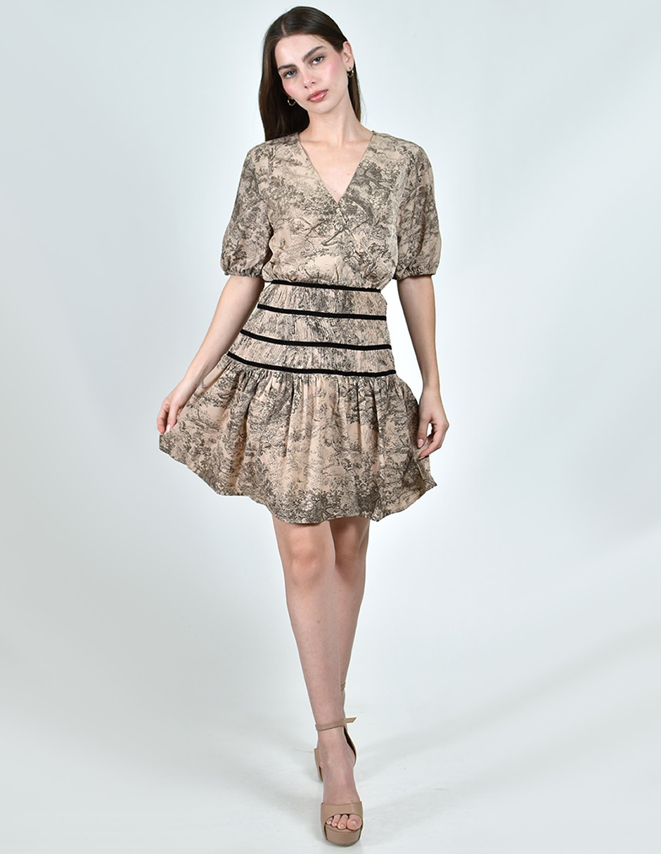 Vestido corto casual Roman Fashion para mujer