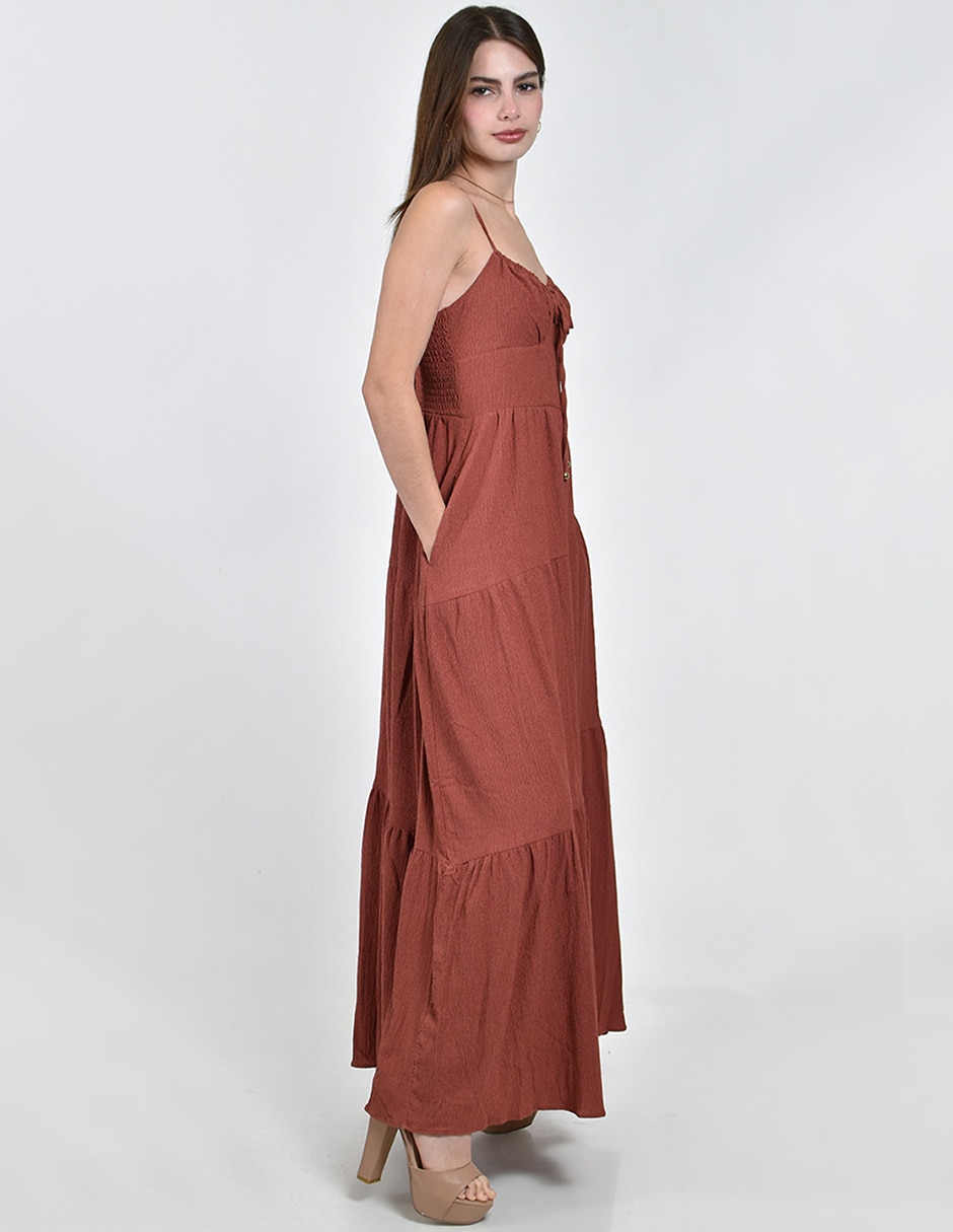 Vestido largo casual para mujer 2