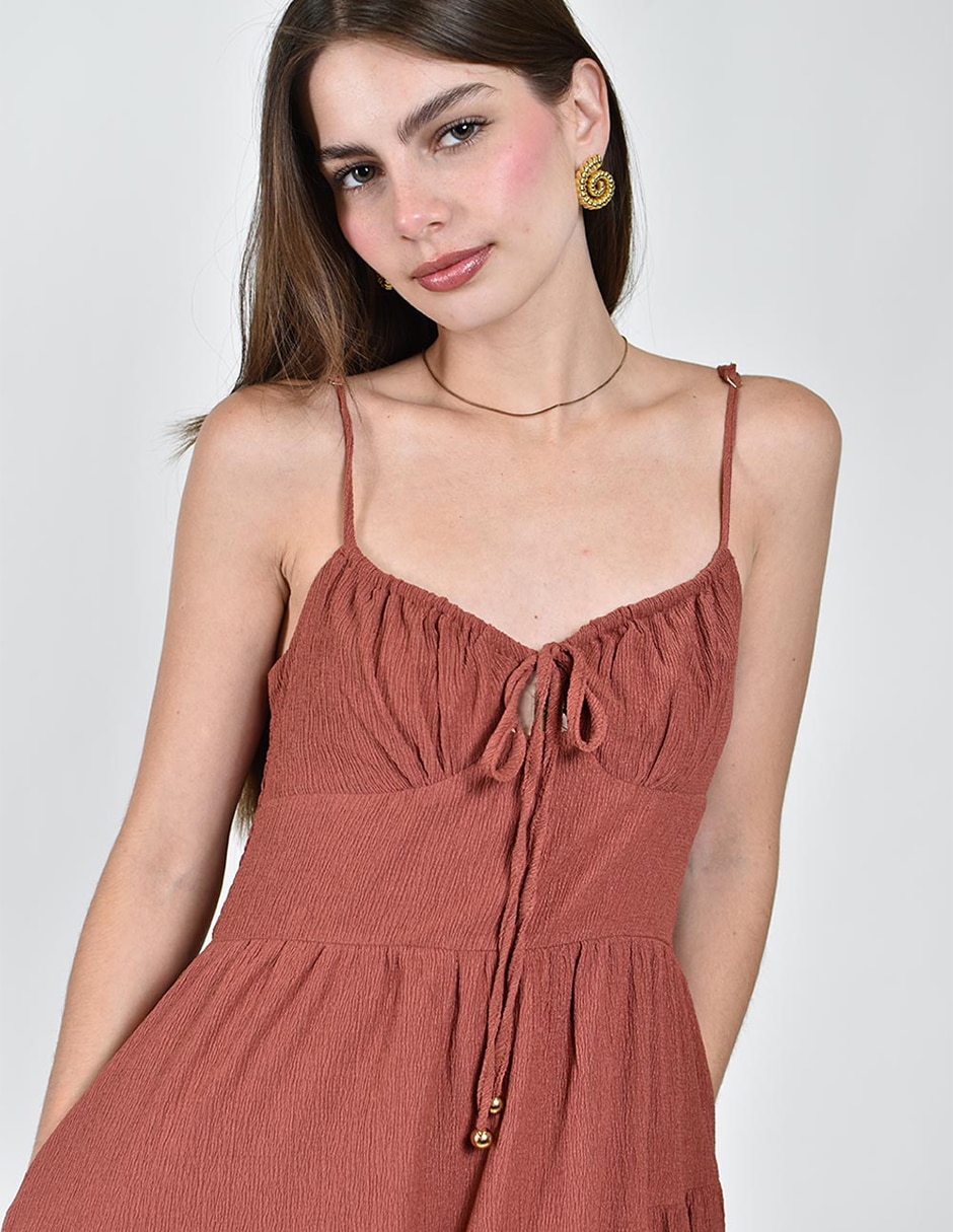 Vestido largo casual para mujer 4