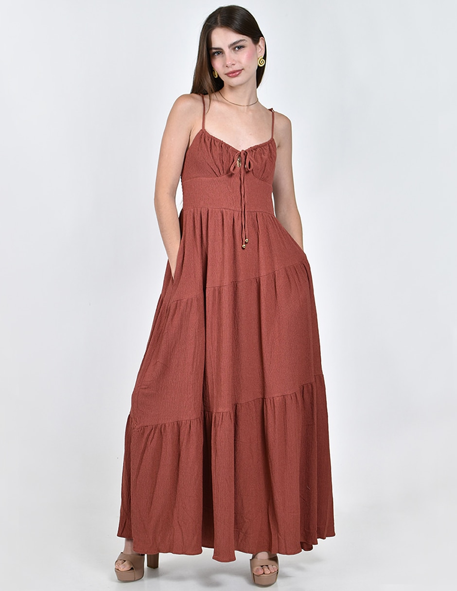Vestido largo casual para mujer Vestido largo casual para mujer