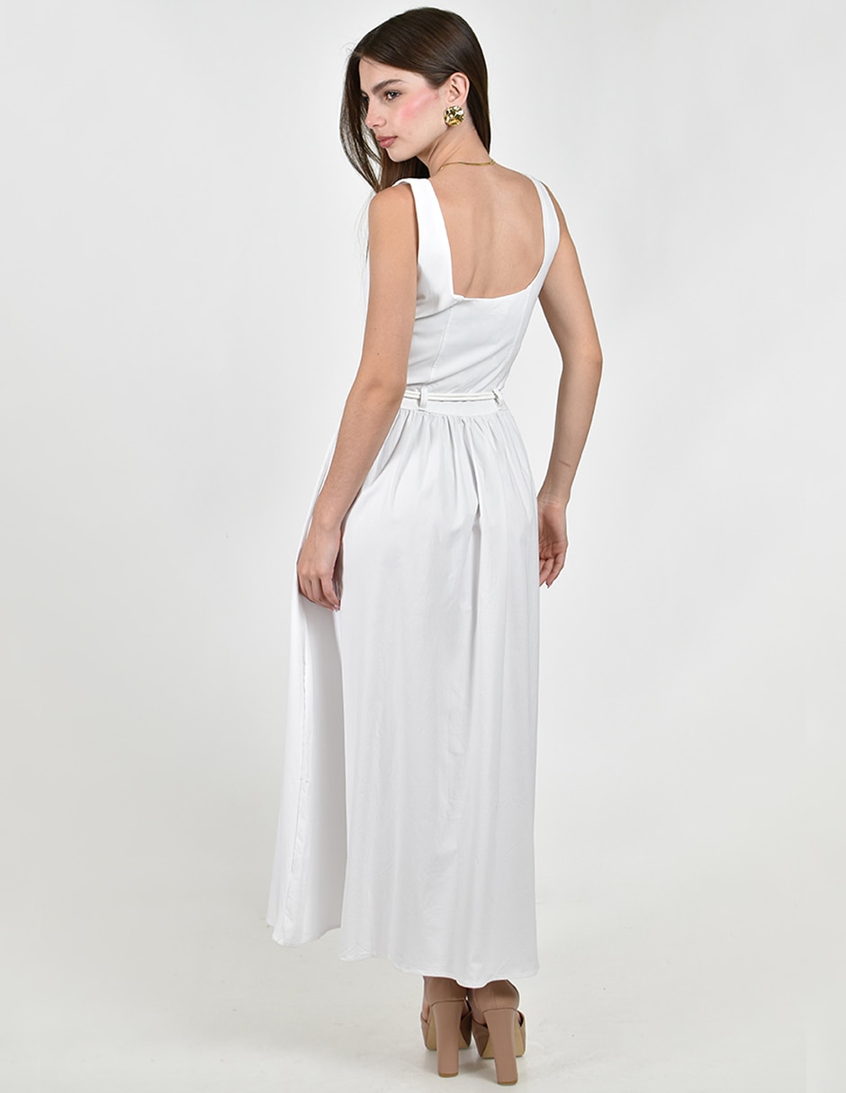 Vestido largo casual para mujer 5