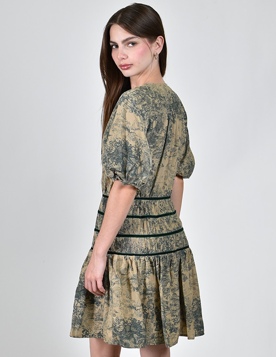 Vestido corto casual para mujer 4