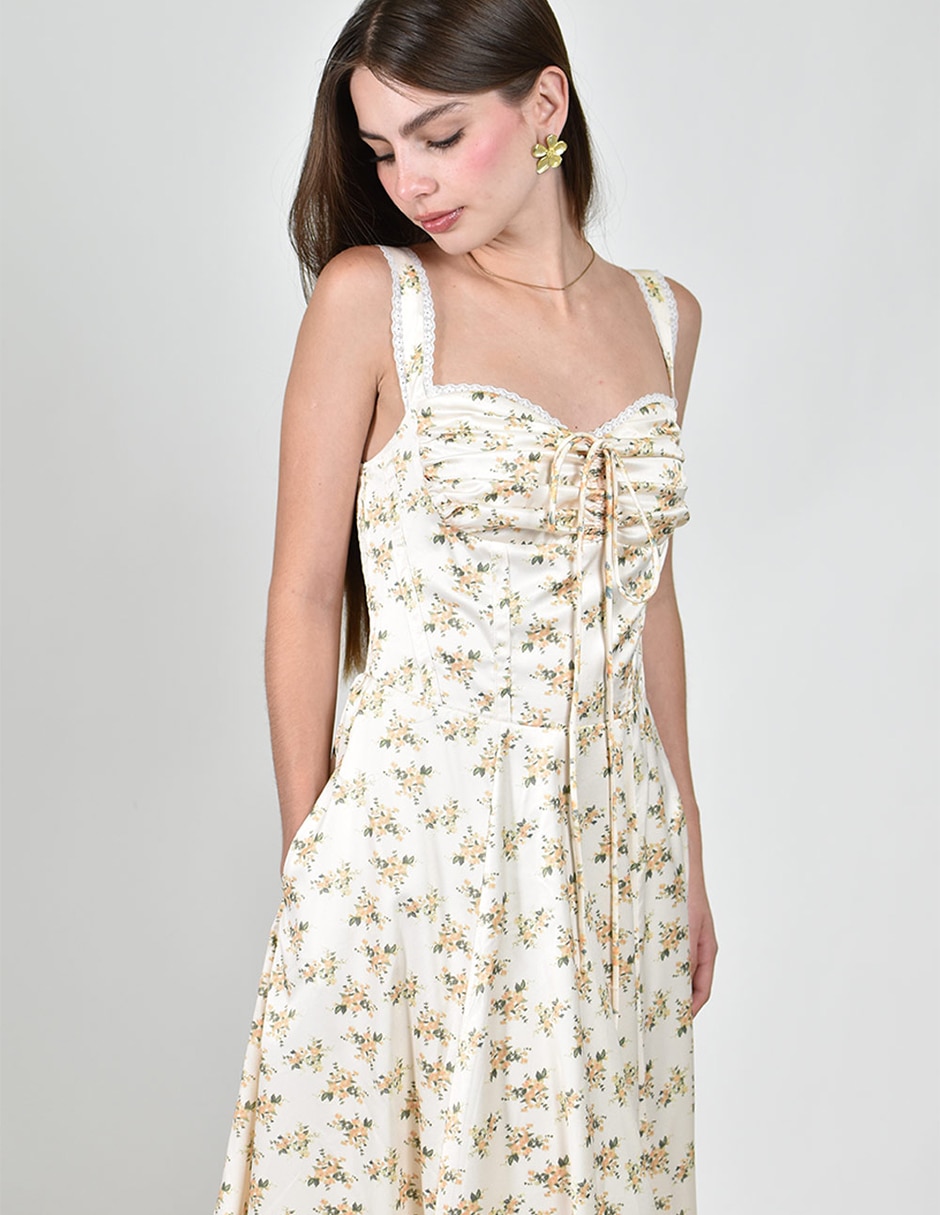 Vestido midi casual para mujer 2