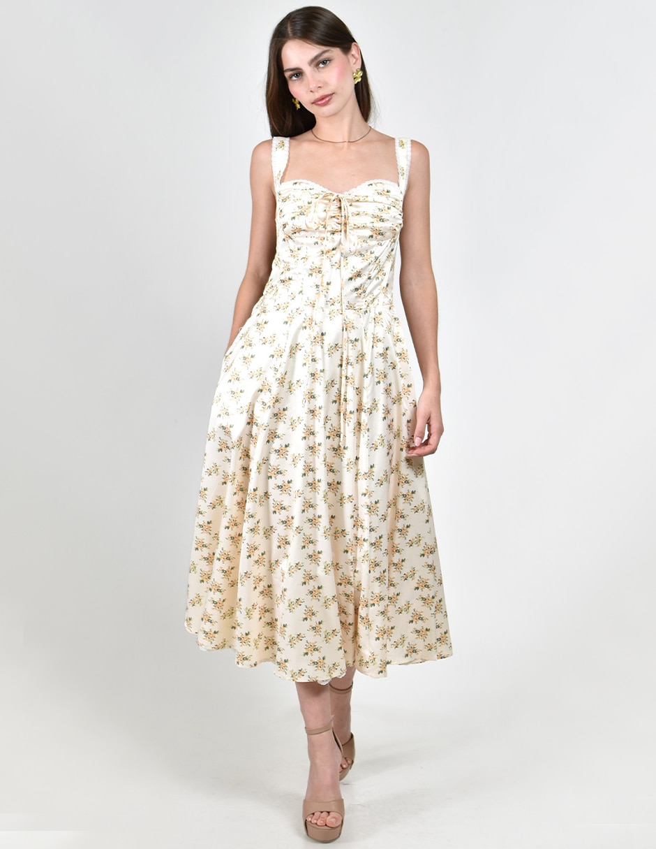 Vestido midi casual para mujer 3