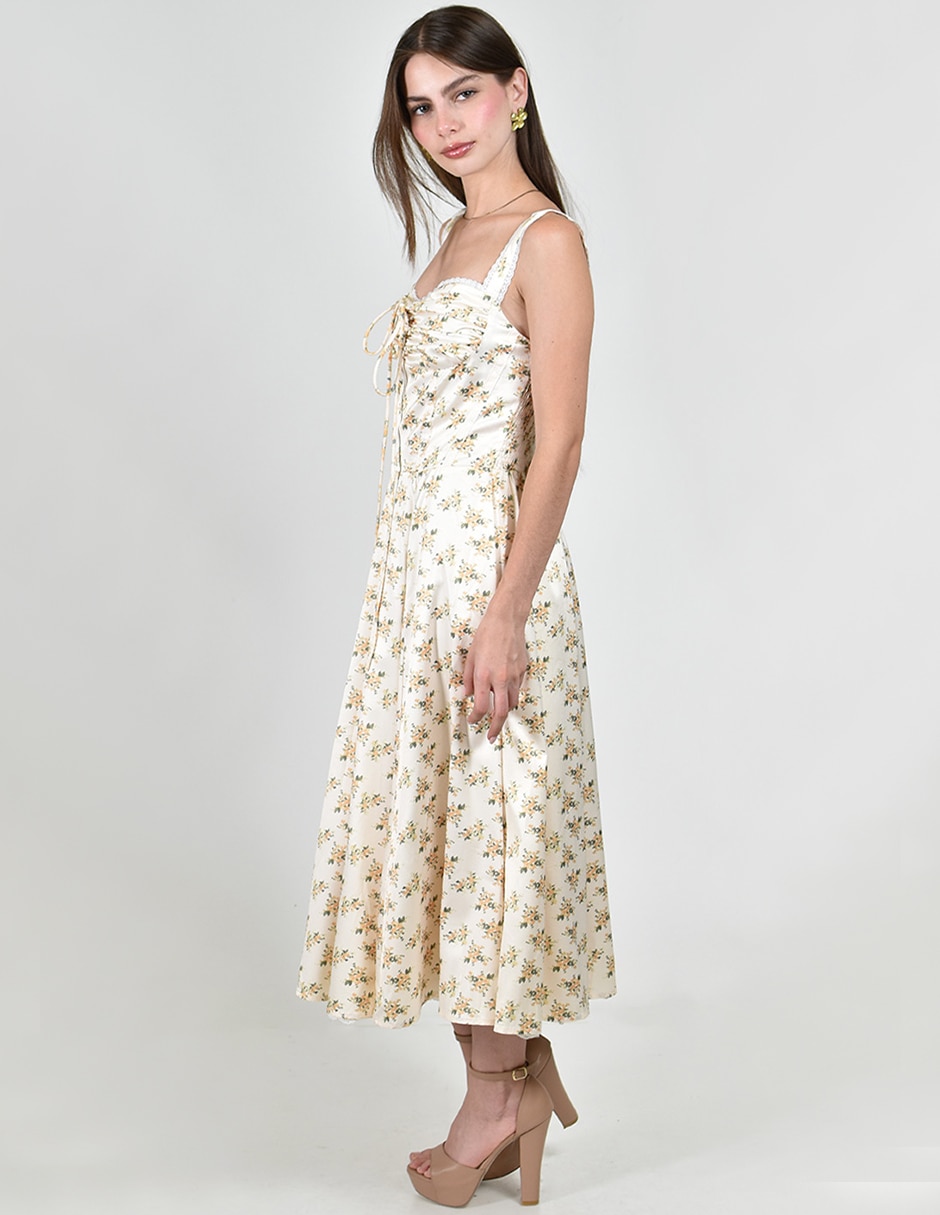 Vestido midi casual para mujer 4