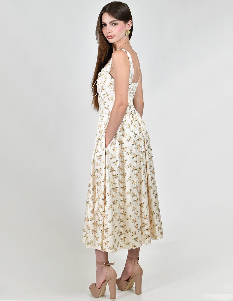 Vestido midi casual para mujer 5
