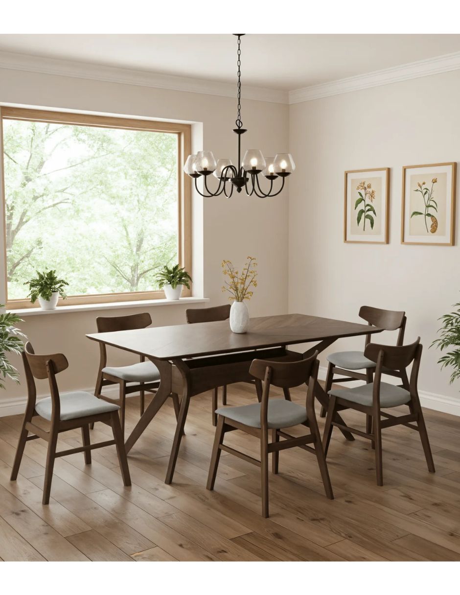 Comedor Dallas para 6 personas
