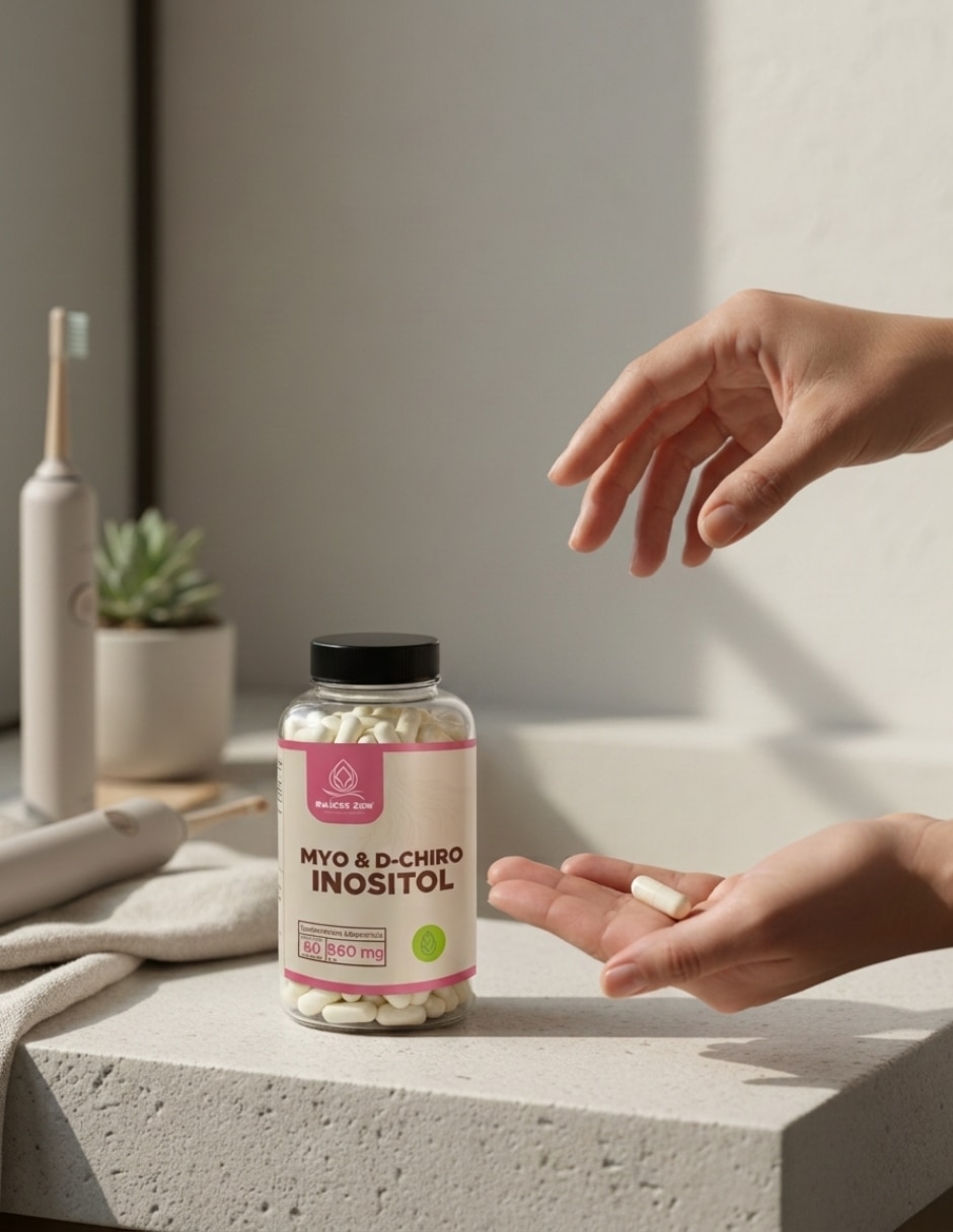 MYO & D.Chiro Inositol Raiíces Zen 60 Cápsulas RAÍCES ZEN con Myo-Inositol y D-Chiro Inositol sabor Sin sabor de