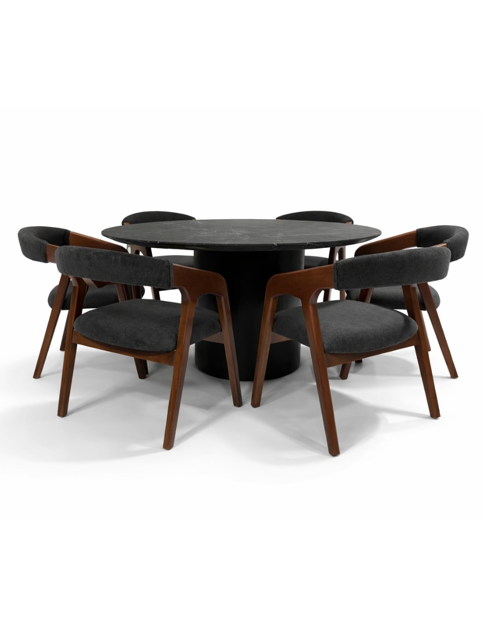 Comedor Vaniglam para 6 personas de mármol Comedor Vaniglam para 6 personas de mármol