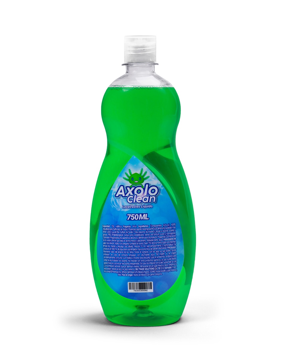 Set jabón para trastes líquido Axolo Clean