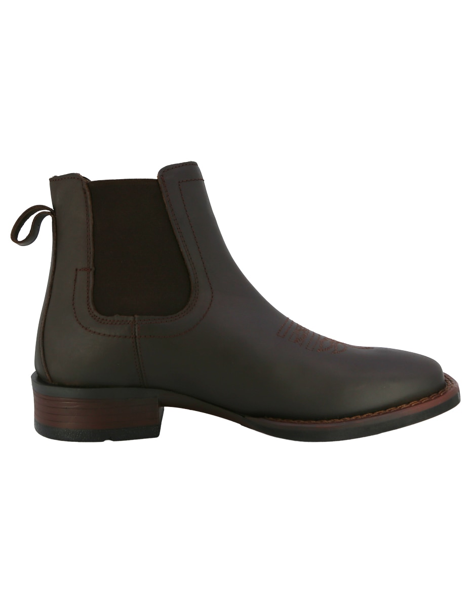 Botín de piel para hombre 3