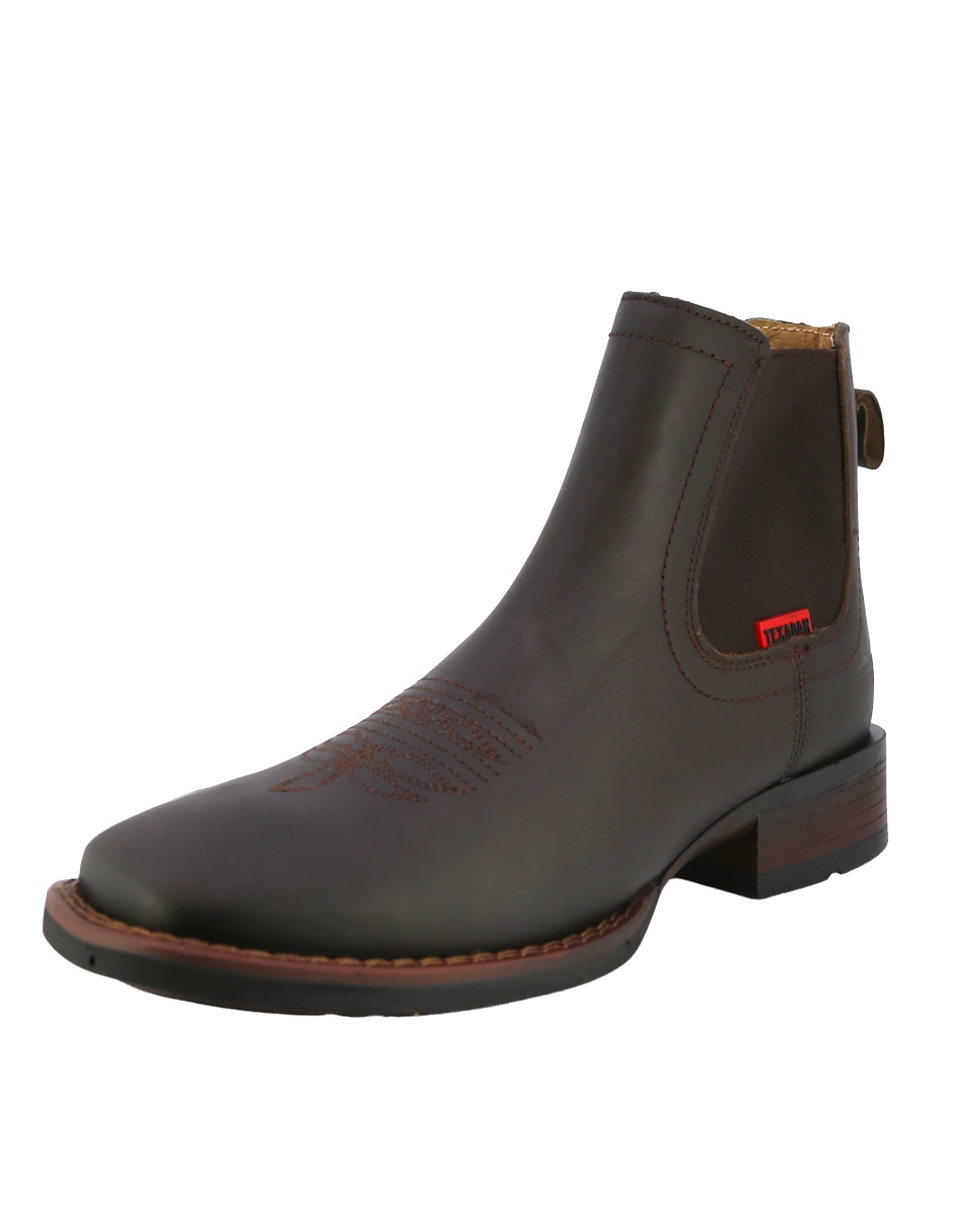 Botín de piel para hombre 2