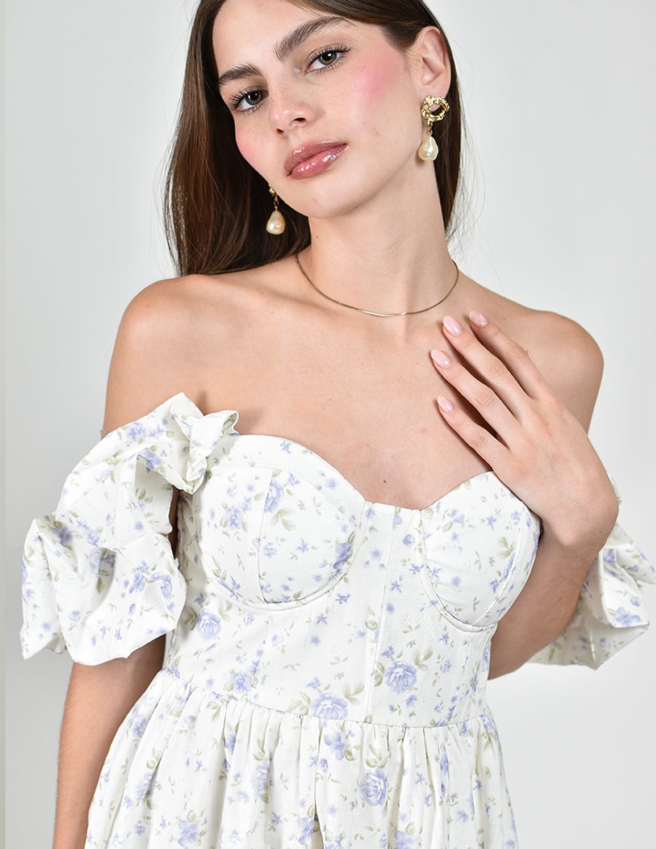 Vestido corto casual roman fashion para mujer