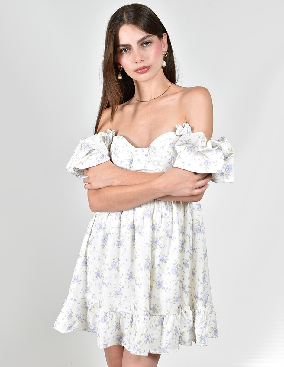 Vestido corto casual para mujer 3