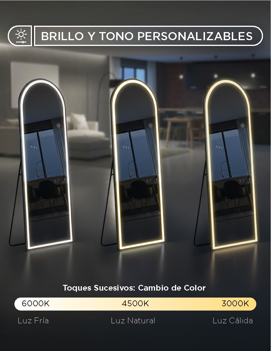 Espejo con luz 6
