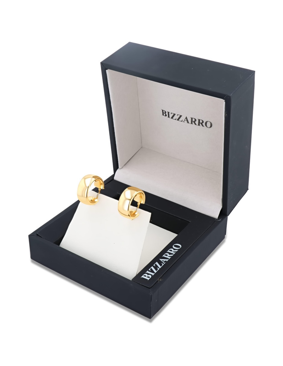 Arracadas JOYERÍAS BIZZARRO de oro amarillo 14 K con acabado brillante