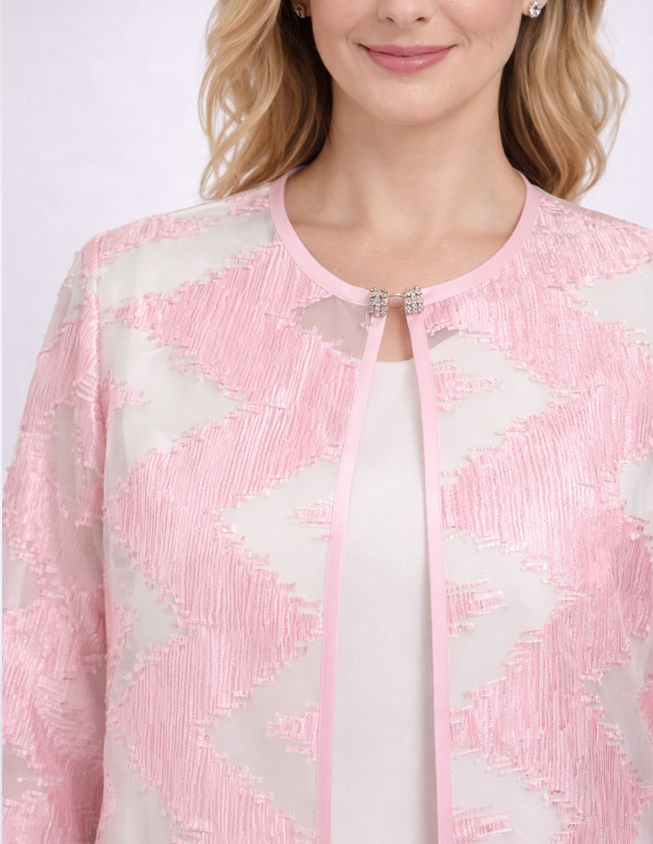 Conjunto de saco y vestido celavie night para mujer