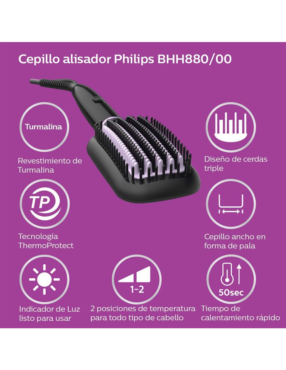 Cepillo alaciador Philips StyleCare Essential