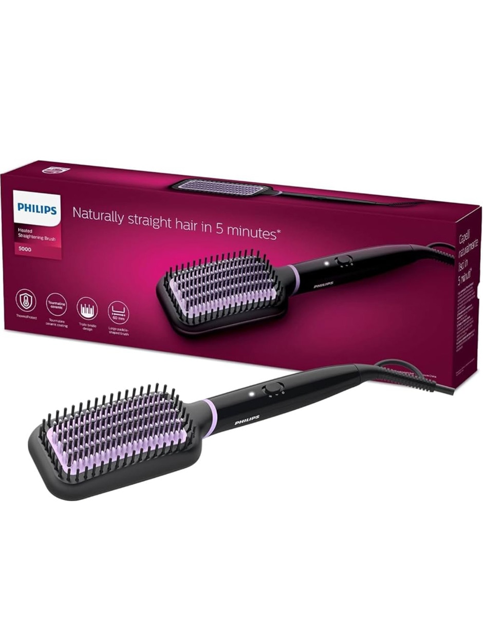 Cepillo alaciador Philips StyleCare Essential