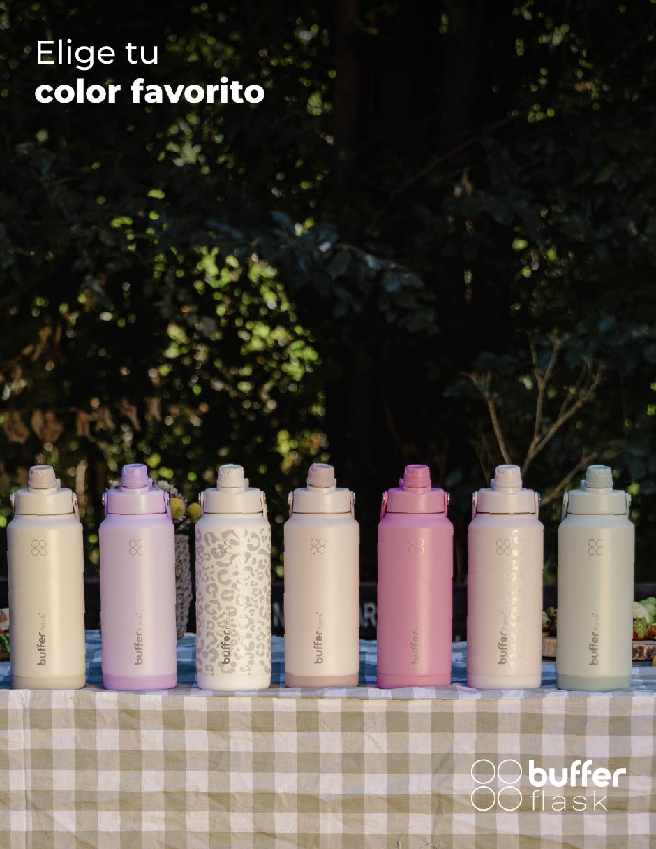 Termo Buffer de acero inoxidable Balandra con tapa doble rosca 1 L