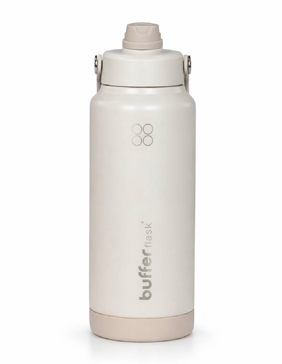 Termo de acero inoxidable Balandra con tapa doble rosca 1 L