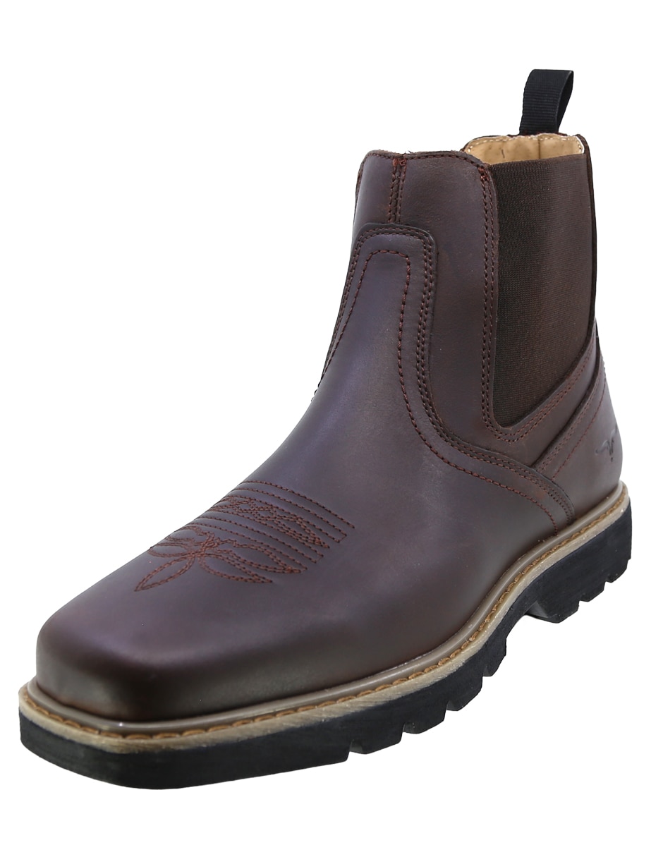 Botín Texaban de piel para hombre